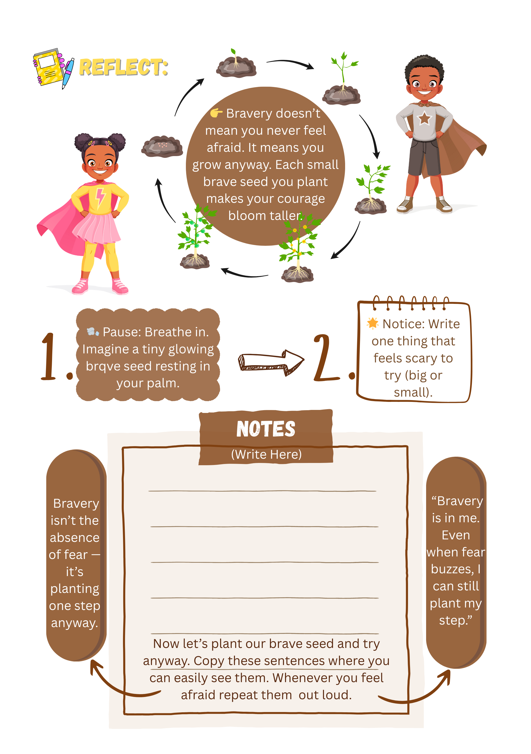 The Mind Garden - Kids Guided Journal