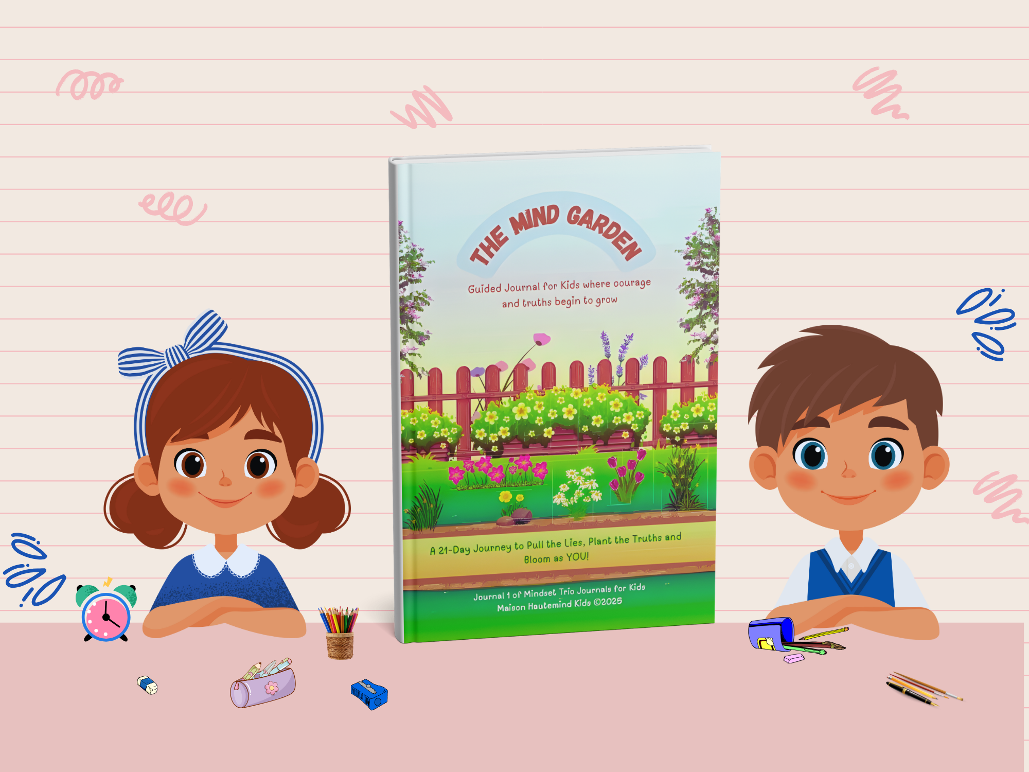The Mind Garden - Kids Guided Journal